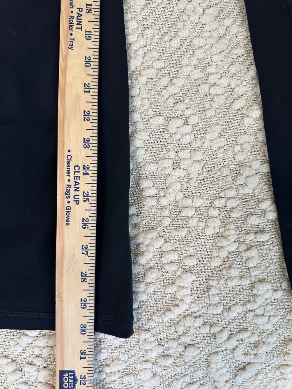 Athleta Revelation Pant Black Size MP Medium Petite Flare Bootcut Yoga - Picture 6 of 6